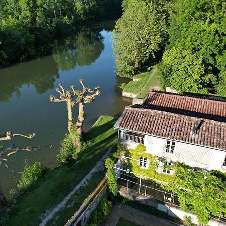 Le Gue Renard-Un Balcon Sur La Charente Villa Jarnac Exteriör bild