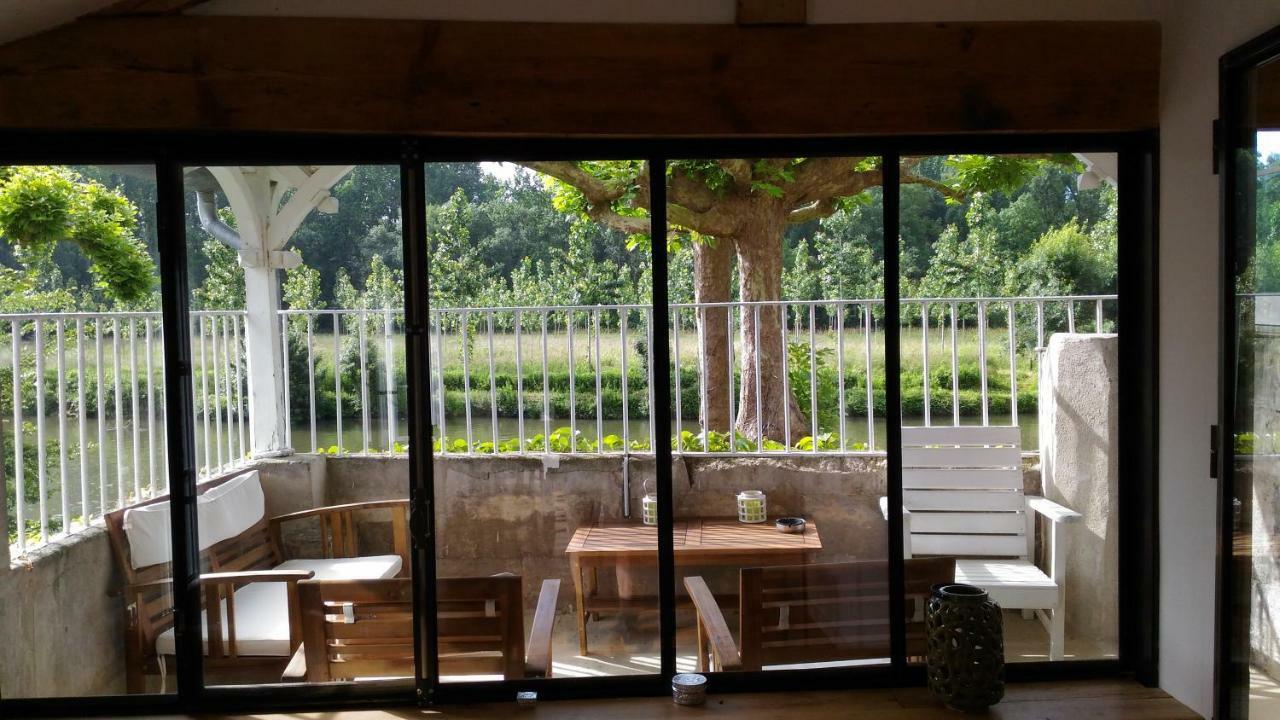 Le Gue Renard-Un Balcon Sur La Charente Villa Jarnac Exteriör bild